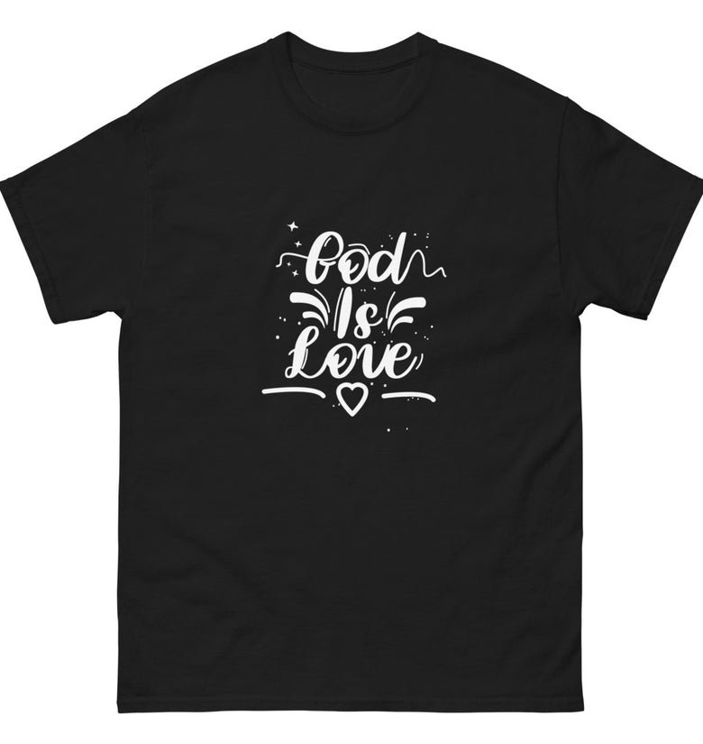 God Is Love - Men's heavyweight tee